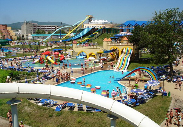 Аквапарк- отдых с детьми в Геленджике 2013